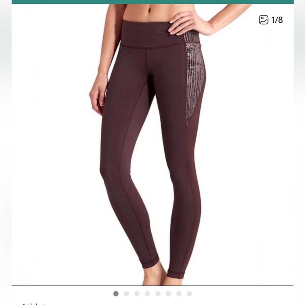 ATHLETA Revelation Splits Tights Leggings Size small